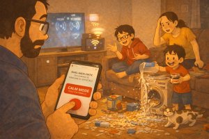 Aplicația de parenting care nu există ... sau cum toate gadgeturile din lume nu pot face față unui copil cu idei